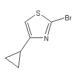 2-Bromo-4-cyclopropylthiazole
