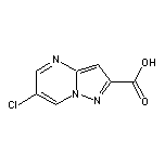 6-Chloropyrazolo[1,5-a]pyrimidine-2-carboxylic Acid