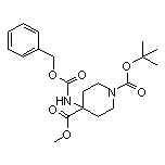 Methyl 1-Boc-4-(Cbz-amino)piperidine-4-carboxylate