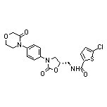 (S)-5-Chloro-N-[[2-oxo-3-[4-(3-oxomorpholino)phenyl]oxazolidin-5-yl]methyl]thiophene-2-carboxamide