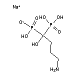 Monosodium 4-Amino-1-hydroxybutane-1,1-diyldiphosphonic Acid