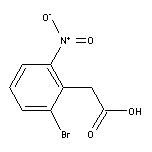 2-(2-Bromo-6-nitrophenyl)acetic Acid