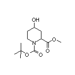 Methyl 1-Boc-4-hydroxypiperidine-2-carboxylate
