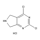 2,4-Dichloro-6,7-dihydro-5H-pyrrolo[3,4-d]pyrimidine Hydrochloride