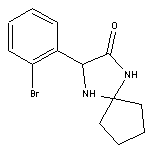 3-(2-Bromophenyl)-1,4-diazaspiro[4.4]nonan-2-one
