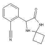 2-(7-Oxo-5,8-diazaspiro[3.4]oct-6-yl)benzonitrile