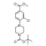 Methyl 4-(4-Boc-1-piperazinyl)-3-chlorobenzoate