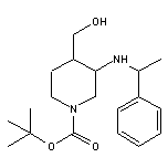 1-Boc-3-(1-phenylethylamino)-4-piperidinemethanol
