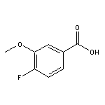 4-Fluoro-3-methoxybenzoic Acid