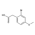 2-Bromo-4-methoxyphenylacetic Acid