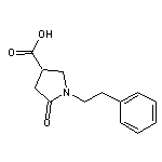 5-Oxo-1-(2-phenylethyl)pyrrolidine-3-carboxylic Acid