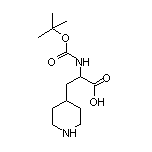 2-(Boc-amino)-3-(4-piperidyl)propanoic Acid