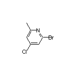 2-Bromo-4-chloro-6-methylpyridine