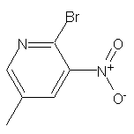 2-Bromo-5-methyl-3-nitropyridine