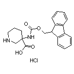3-(Fmoc-amino)-3-piperidinecarboxylic Acid Hydrochloride