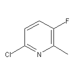 6-Chloro-3-fluoro-2-methylpyridine