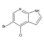 5-Bromo-4-chloro-1H-pyrrolo[2,3-b]pyridine