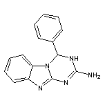 3,4-Dihydro-4-phenyl-1,3,5-triazino[1,2-a]benzimidazol-2-amine