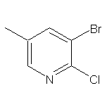 3-Bromo-2-chloro-5-methylpyridine