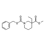 Methyl 1-Cbz-3-ethylpiperidine-3-carboxylate