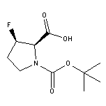 (2R,3R)-1-Boc-3-fluoropyrrolidine-2-carboxylic Acid