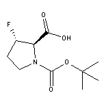 (2R,3S)-1-Boc-3-fluoropyrrolidine-2-carboxylic Acid