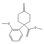 Methyl 1-(2-Methoxyphenyl)-4-oxocyclohexanecarboxylate