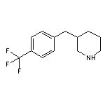 3-[4-(Trifluoromethyl)benzyl]piperidine