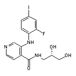 (S)-N-(2,3-Dihydroxypropyl)-3-[(2-fluoro-4-iodophenyl)amino]isonicotinamide