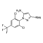5-Amino-3-cyano-1-[2,6-dichloro-4-(trifluoromethyl)phenyl]pyrazole