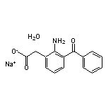 Sodium 2-Amino-3-benzoylphenylacetate Hydrate