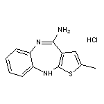 4-Amino-2-methyl-10H-thieno[2,3-b][1,5]benzodiazepine Hydrochloride