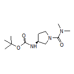 (S)-3-(Boc-amino)-N,N-dimethylpyrrolidine-1-carboxamide