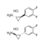 trans-2-(3,4-Difluorophenyl)cyclopropanamine Hydrochloride