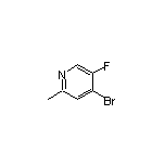 4-Bromo-5-fluoro-2-methylpyridine
