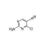 2-Amino-4-chloropyrimidine-5-carbonitrile