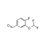 3-(Difluoromethoxy)-4-fluorobenzaldehyde
