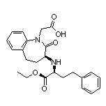 2-[(S)-3-[[(S)-1-Ethoxy-1-oxo-4-phenyl-2-butanyl]amino]-2-oxo-2,3,4,5-tetrahydro-1H-benzo[b]azepin-1-yl]acetic Acid