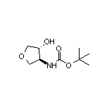 (3R,4S)-4-(Boc-amino)-3-hydroxytetrahydrofuran
