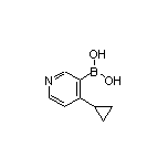 4-Cyclopropylpyridine-3-boronic Acid
