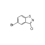 5-Bromo-3-chloro-1,2-benzisothiazole