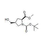 Methyl (2S,4S)-1-Boc-4-(hydroxymethyl)pyrrolidine-2-carboxylate