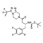(R)-3-(Boc-amino)-1-[3-(trifluoromethyl)-5,6-dihydro-[1,2,4]triazolo[4,3-a]pyrazin-7(8H)-yl]-4-(2,4,5-trifluorophenyl)-1-butanone