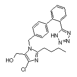 2-Butyl-4-chloro-5-(hydroxymethyl)-1-[[[2’-(5-tetrazolyl)biphenyl]-4-yl]methyl]imidazole