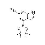 6-Cyanoindole-4-boronic Acid Pinacol Ester