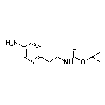 5-Amino-2-[2-(Boc-amino)ethyl]pyridine