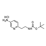 5-Amino-2-[2-(Boc-amino)ethyl]pyridine Hydrochloride