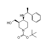 (3R,4S)-1-Boc-3-(hydroxymethyl)-4-[[(S)-1-phenylethyl]amino]piperidine