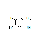 6-Bromo-7-fluoro-2,2-dimethyl-3,4-dihydro-2H-1,4-benzoxazine