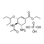 Ethyl (3R,4R,5S)-4-Acetamido-5-amino-3-(pentan-3-yloxy)cyclohexene-1-carboxylate Phosphate